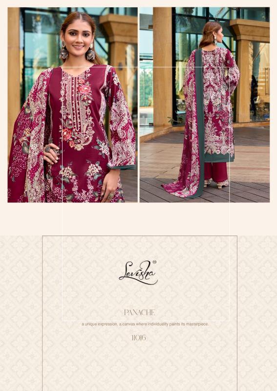 levisha launch naira nx vol 11 cemric cotton print with embroidery salwar kameez