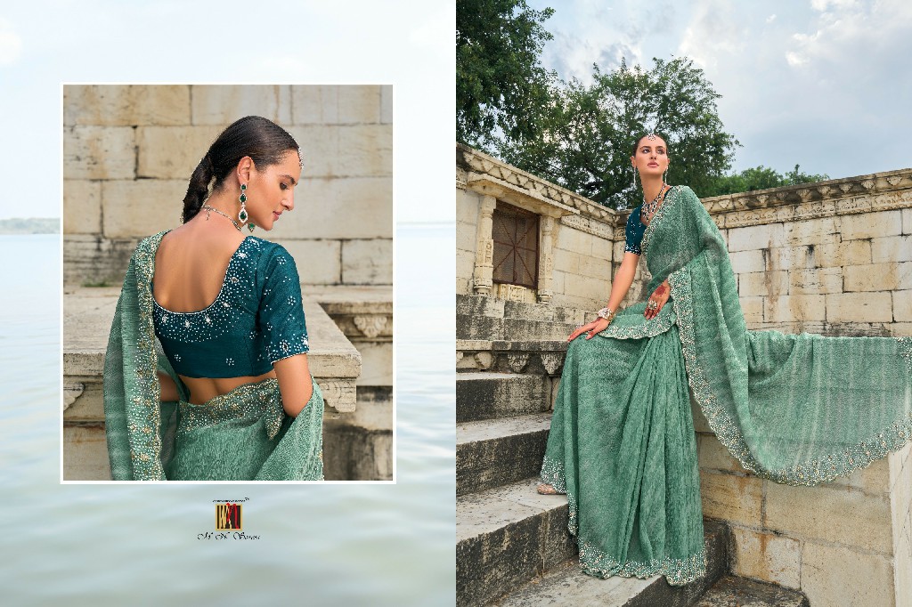 shahi poshak vol 2 by mn 7701-7711 hit design saree with blouse
