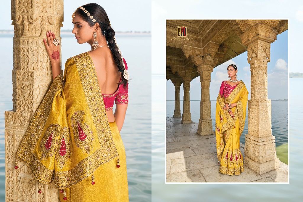 shahi poshak vol 2 by mn 7701-7711 hit design saree with blouse