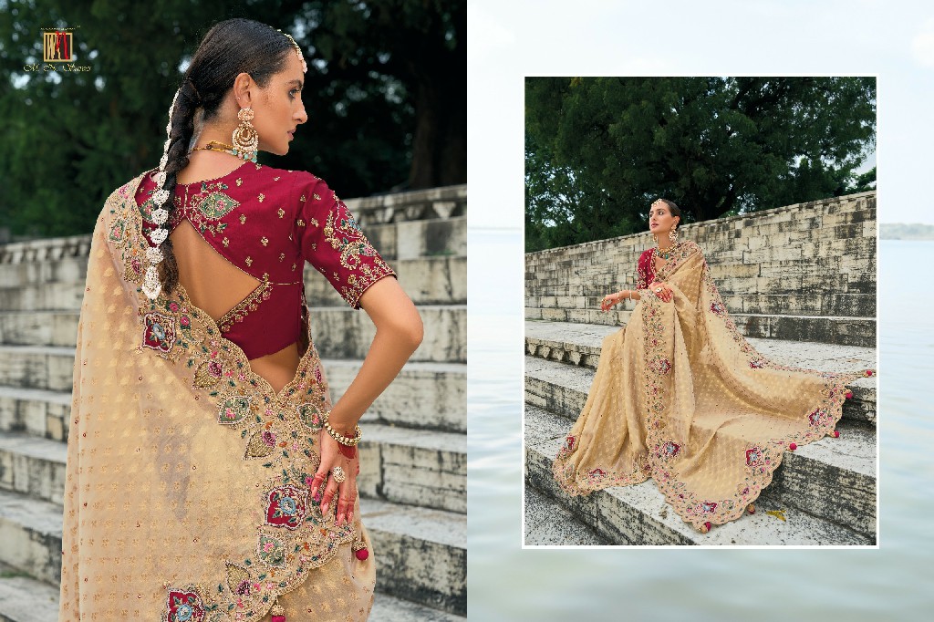 shahi poshak vol 2 by mn 7701-7711 hit design saree with blouse