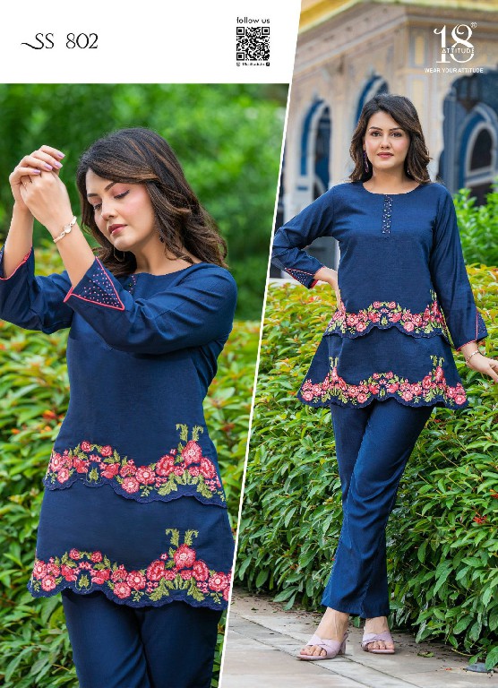 sho shaa vol 8 by 18 attitude readymade premium viscose cord-sets