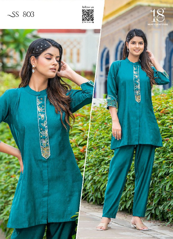 sho shaa vol 8 by 18 attitude readymade premium viscose cord-sets