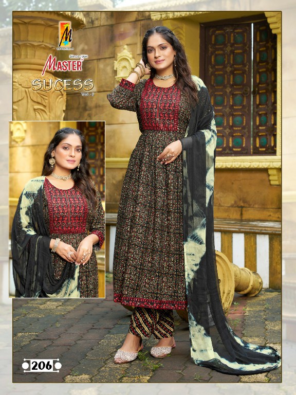 master sucess vol 2 rayon attractive look fully stitch dress
