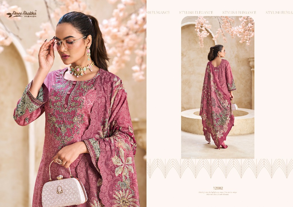 shree shalika mannat vol 12 cotton lawn printed pakistani salwar kameez