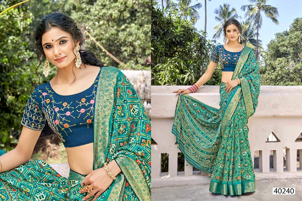 MALAI SILK VOL 3 BY 5D DESIGNER HIT DESIGN SILK JACQUARD SAREE WITH EMBROIDERED BLOUSE