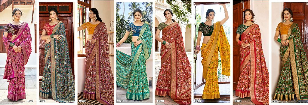 MALAI SILK VOL 3 BY 5D DESIGNER HIT DESIGN SILK JACQUARD SAREE WITH EMBROIDERED BLOUSE