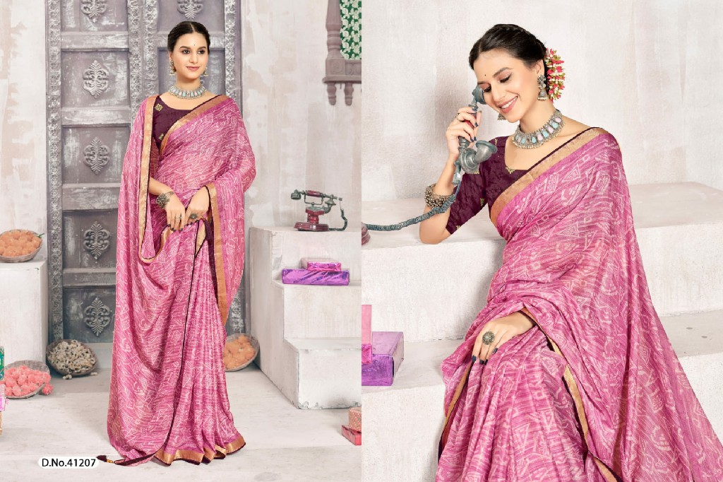 5D Designer Milton Wholesale Khadi Moss Georgette Ethnic Sarees