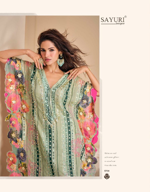 Sayuri Jhoomar Wholesale Pure VIscose Natural Crepe Free Size Stitched Suits