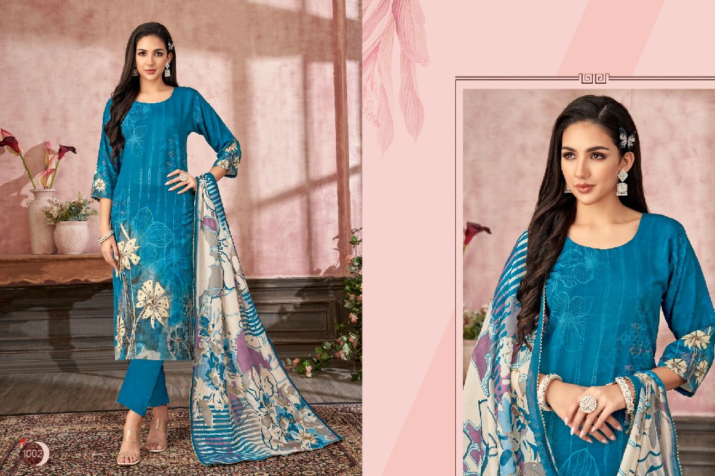 Khushi Aarvi Wholesale Kurti With Pant And Digital Print Dupatta Set