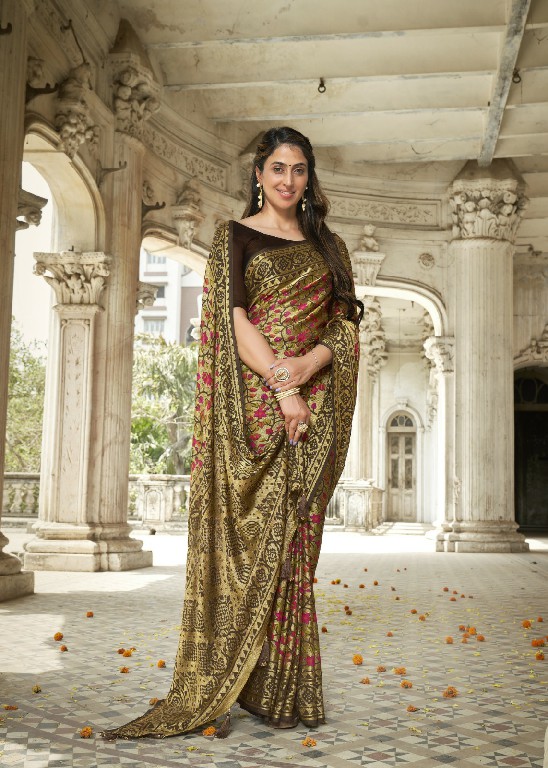 vallabhi prints swadesi latest fashion of floral prints saree