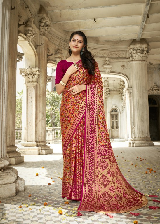 vallabhi prints swadesi latest fashion of floral prints saree