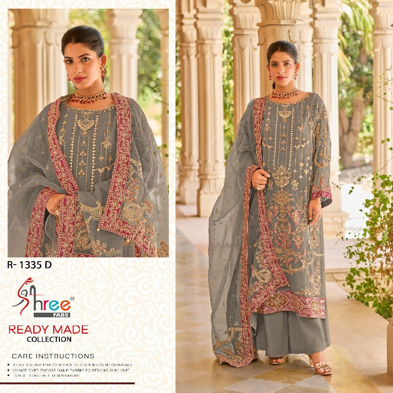 Shree Fabs R-1335 Wholesale Readymade Indian Pakistani Salwar Suits