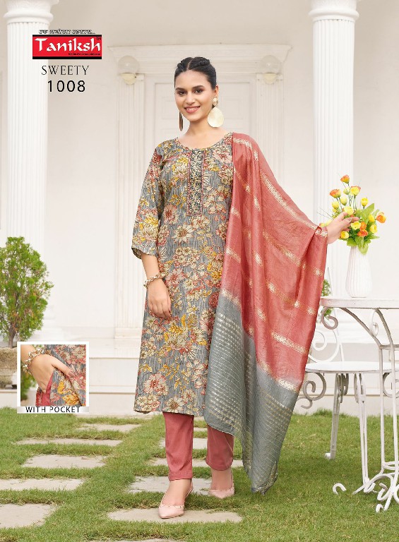 Taniksh Sweety Vol-1 Wholesale Vertical Fabrics Readymade 3 Piece Salwar Suits