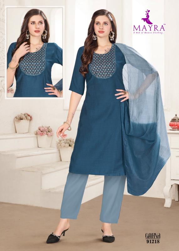 mayra fashion gahna vertican dobi printed readymade 3pcs suits