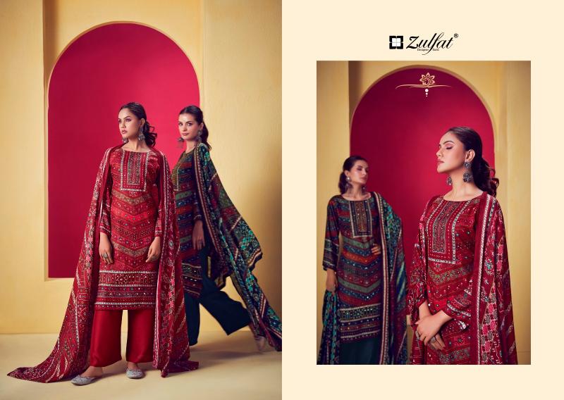 zulfat presenting lipika viscose rayon dress material online supplier