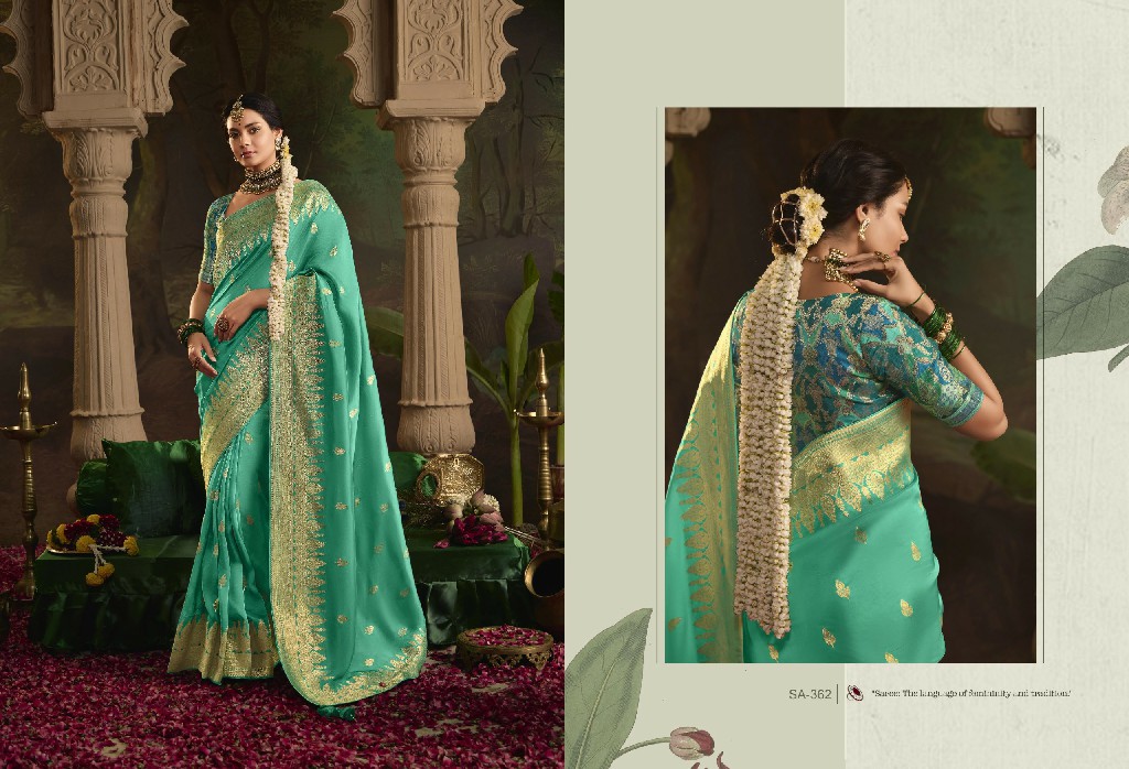 kimora sindhuri raas crepe dola silk elegant beautiful party wear saree