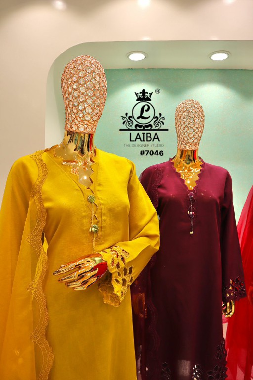 Laiba AM-7046 Wholesale Luxury Pret Formal Wear Collection