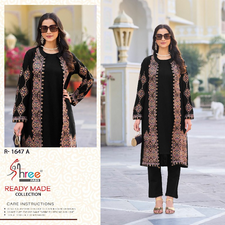 Shree Fabs R-1647 Wholesale Readymade Pakistani Concept Woolen Suits