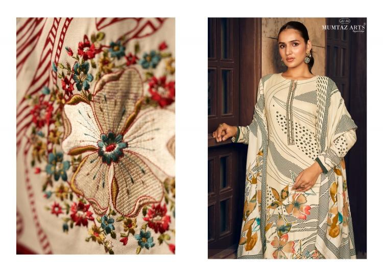 mumtaz artz tannah unique print viscose pashmina winter unstitch suits