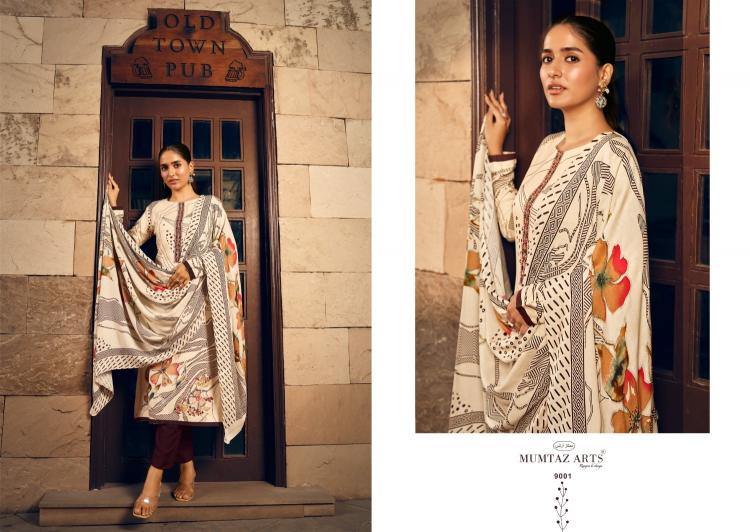 mumtaz artz tannah unique print viscose pashmina winter unstitch suits
