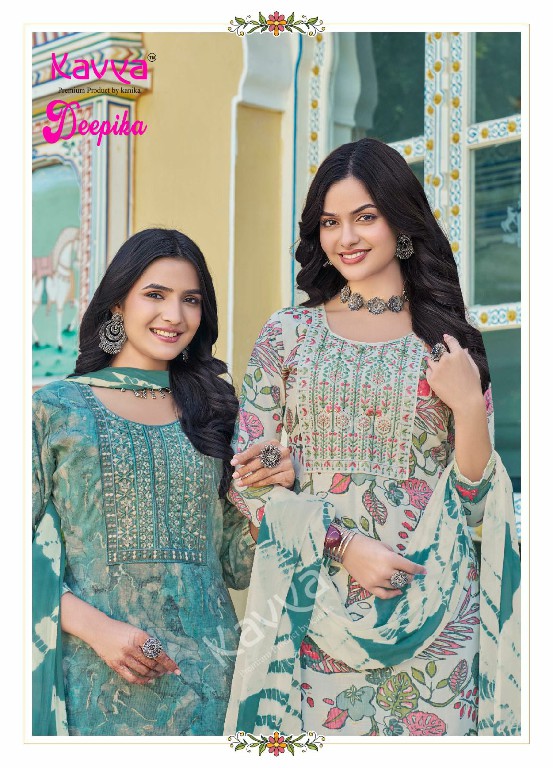 deepika vol 32 by kavya embroidery capsule fullstitch plus size suits