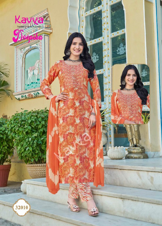 deepika vol 32 by kavya embroidery capsule fullstitch plus size suits