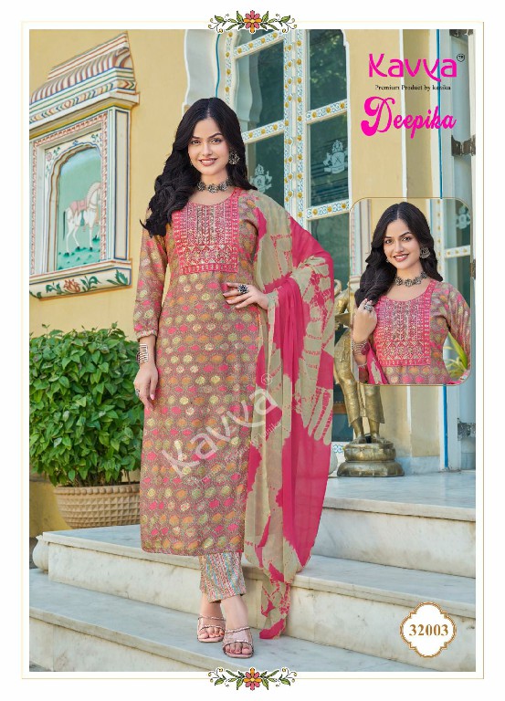 deepika vol 32 by kavya embroidery capsule fullstitch plus size suits