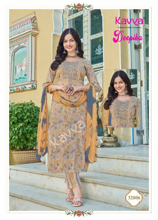 deepika vol 32 by kavya embroidery capsule fullstitch plus size suits