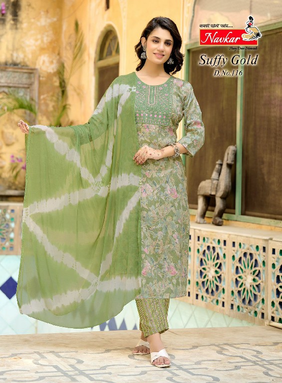 NAVKAR SUFFY GOLD VOL 11 FANCY READYMADE CASUAL 3PCS SET CATALOG