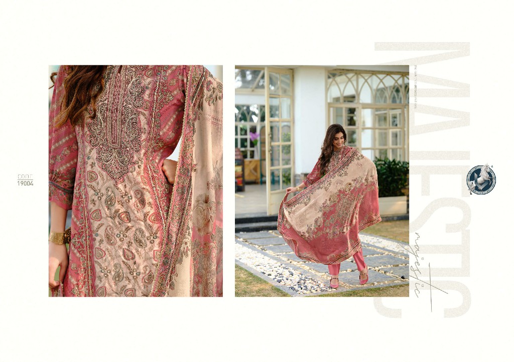 VIvek Parina Vol-25 Wholesale Pure Natural Crepe With Handwork Salwar Suits