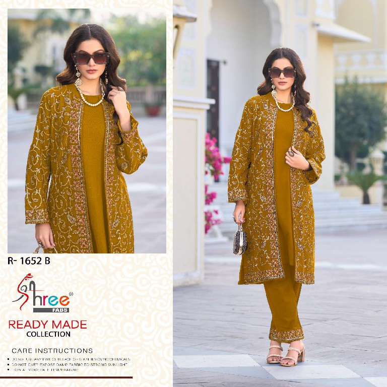Shree Fabs R-1652 Wholesale Readymade Pakistani Concept Woolen Suits