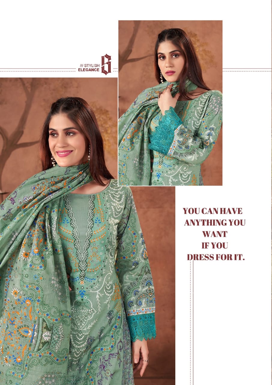 Keshar Fazilat Vol-5 Wholesaler Cotton Karachi Dress Material