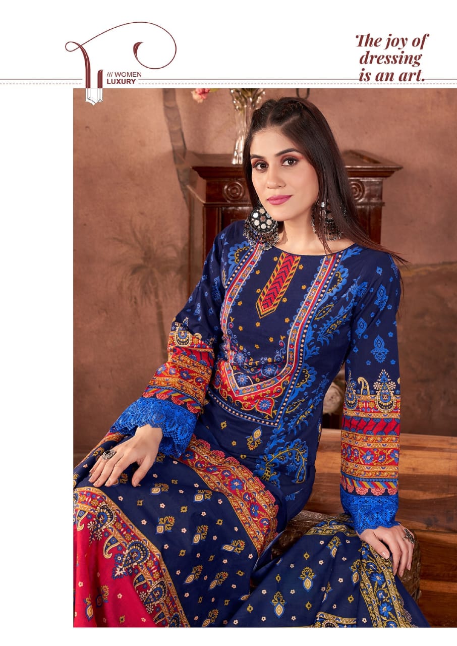 Keshar Fazilat Vol-5 Wholesaler Cotton Karachi Dress Material