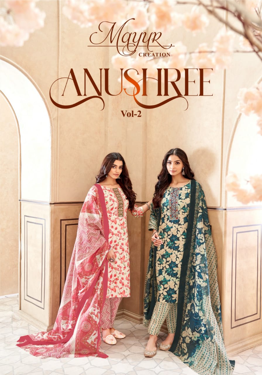 Mayur Anushree Vol-2 Wholesale Readymade Salwar Suits Collection