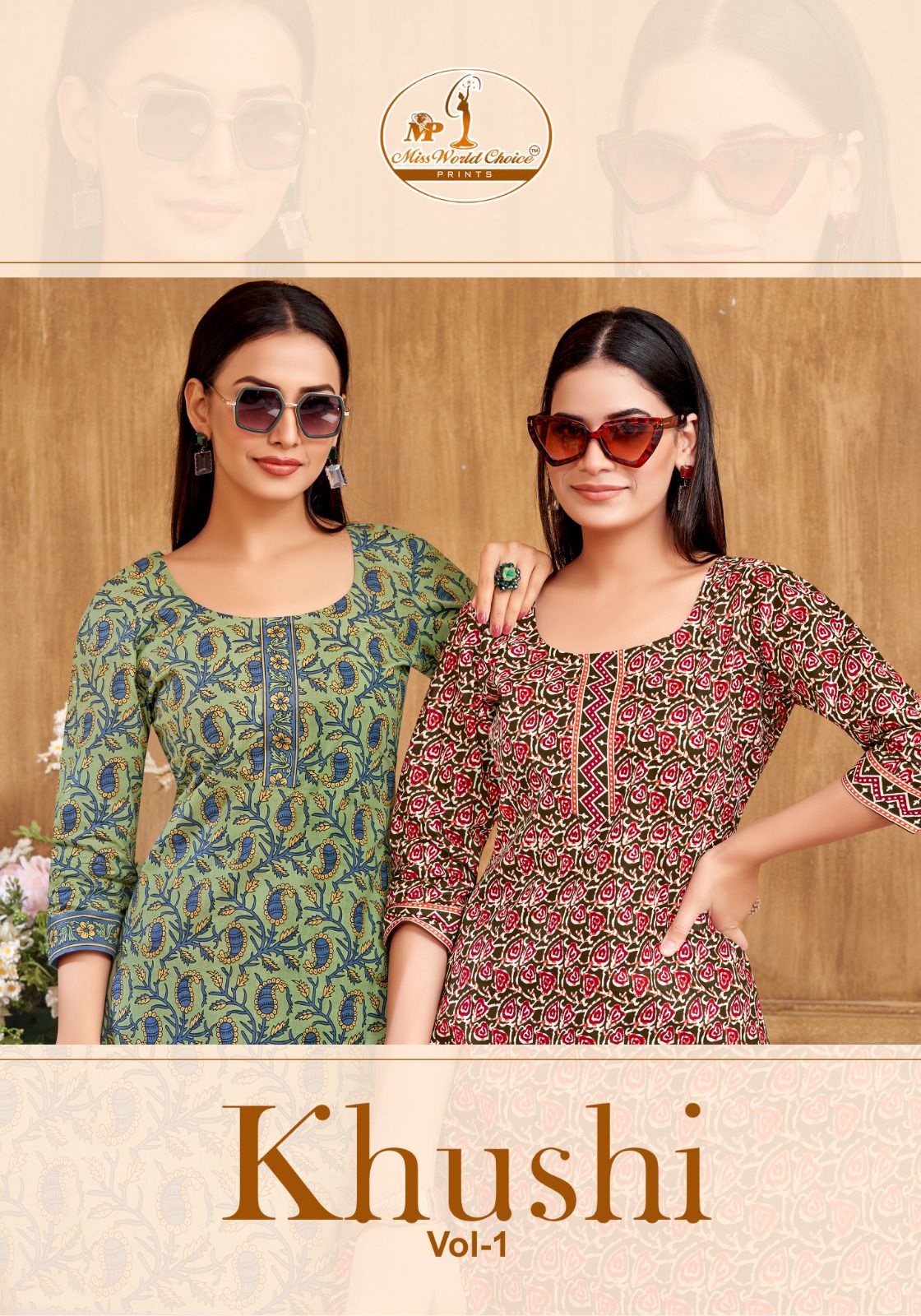 Miss World Khushi Vol-1 Wholesale Fancy Top Cotton Printed Short Tops