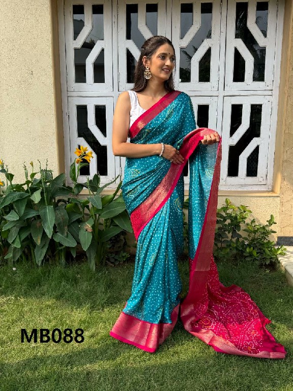 Mira Bela MB083 To MB089 Wholesale Viscose Jacquard Ethnic Sarees