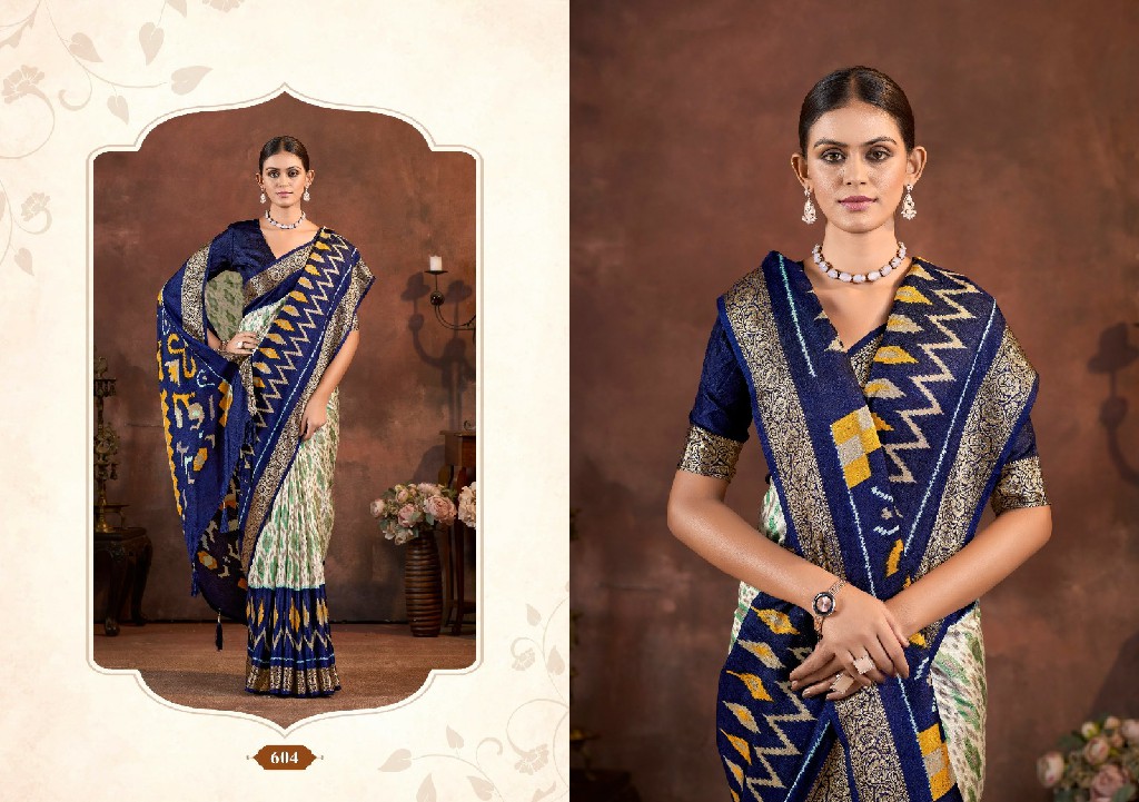 Sirona Pari Look Vol-6 Wholesale Velwet Tusser Silk Sarees