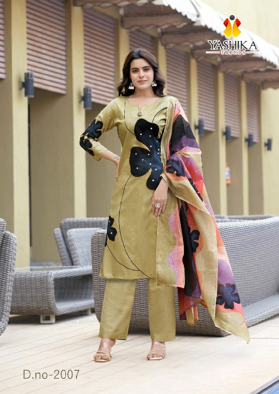 Yashika Dua Vol-2 Wholesale Heavy Cotton With Hand Work Dress Material