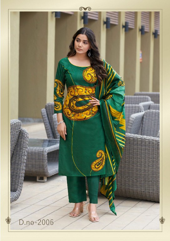 Yashika Dua Vol-2 Wholesale Heavy Cotton With Hand Work Dress Material