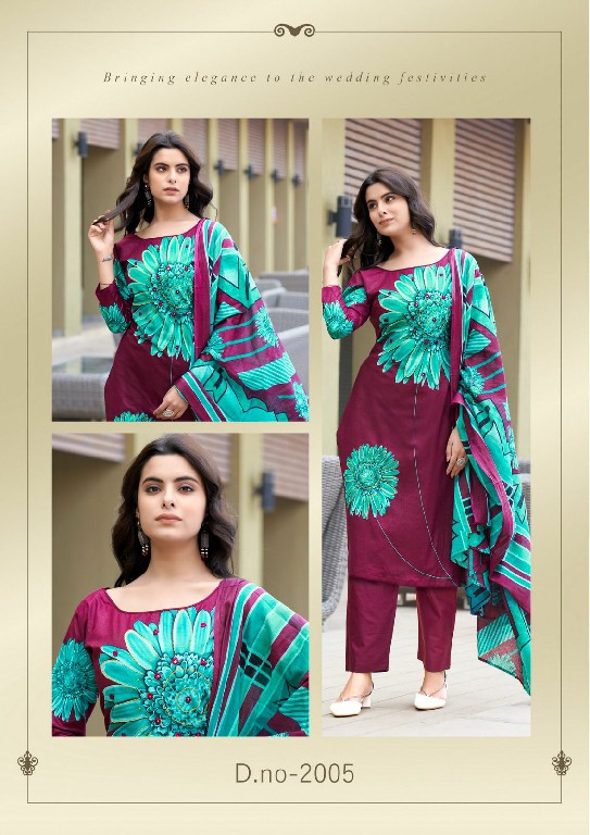Yashika Dua Vol-2 Wholesale Heavy Cotton With Hand Work Dress Material