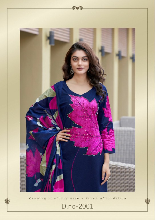 Yashika Dua Vol-2 Wholesale Heavy Cotton With Hand Work Dress Material