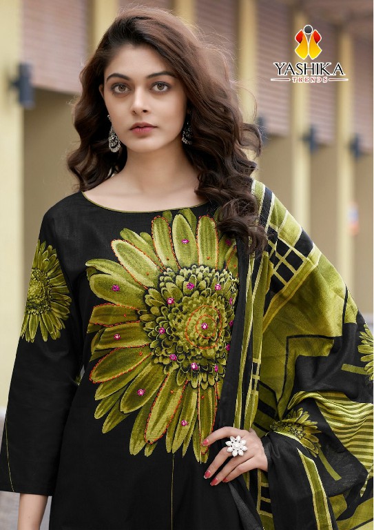 Yashika Dua Vol-2 Wholesale Heavy Cotton With Hand Work Dress Material