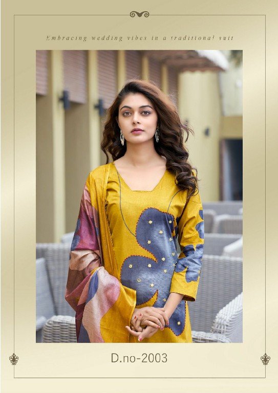 Yashika Dua Vol-2 Wholesale Heavy Cotton With Hand Work Dress Material