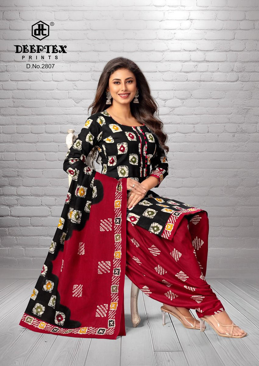 Deeptex Batik Plus Vol-28 Wholesale Pure Cotton Printed Dress Material