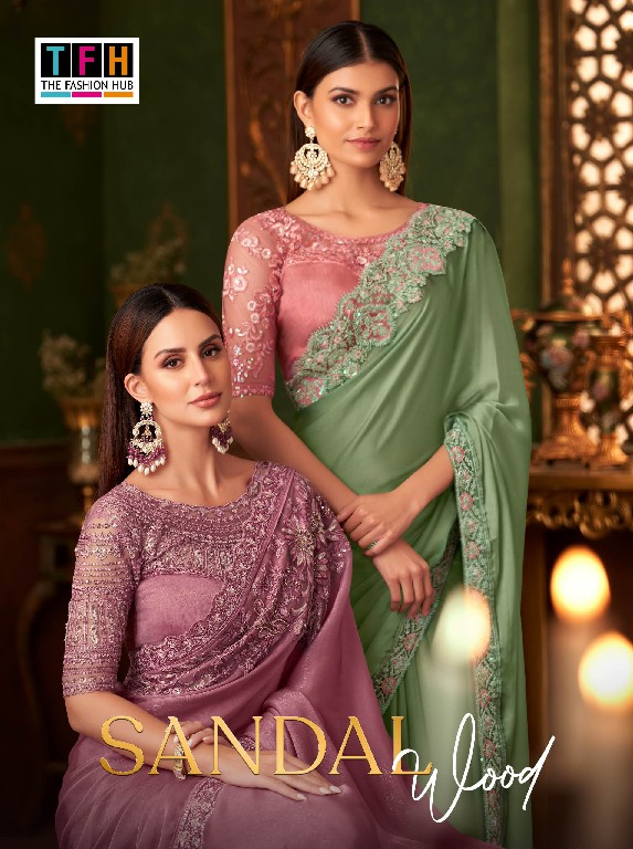 TFH Sandalwood Vol-14 Wholesale Function Wear Special Ethnic Sarees