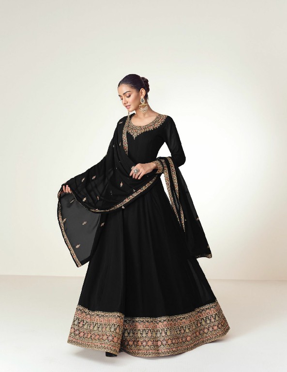 Aashirwad Virasat Wholesale Free Size Stitched Gown With Dupatta
