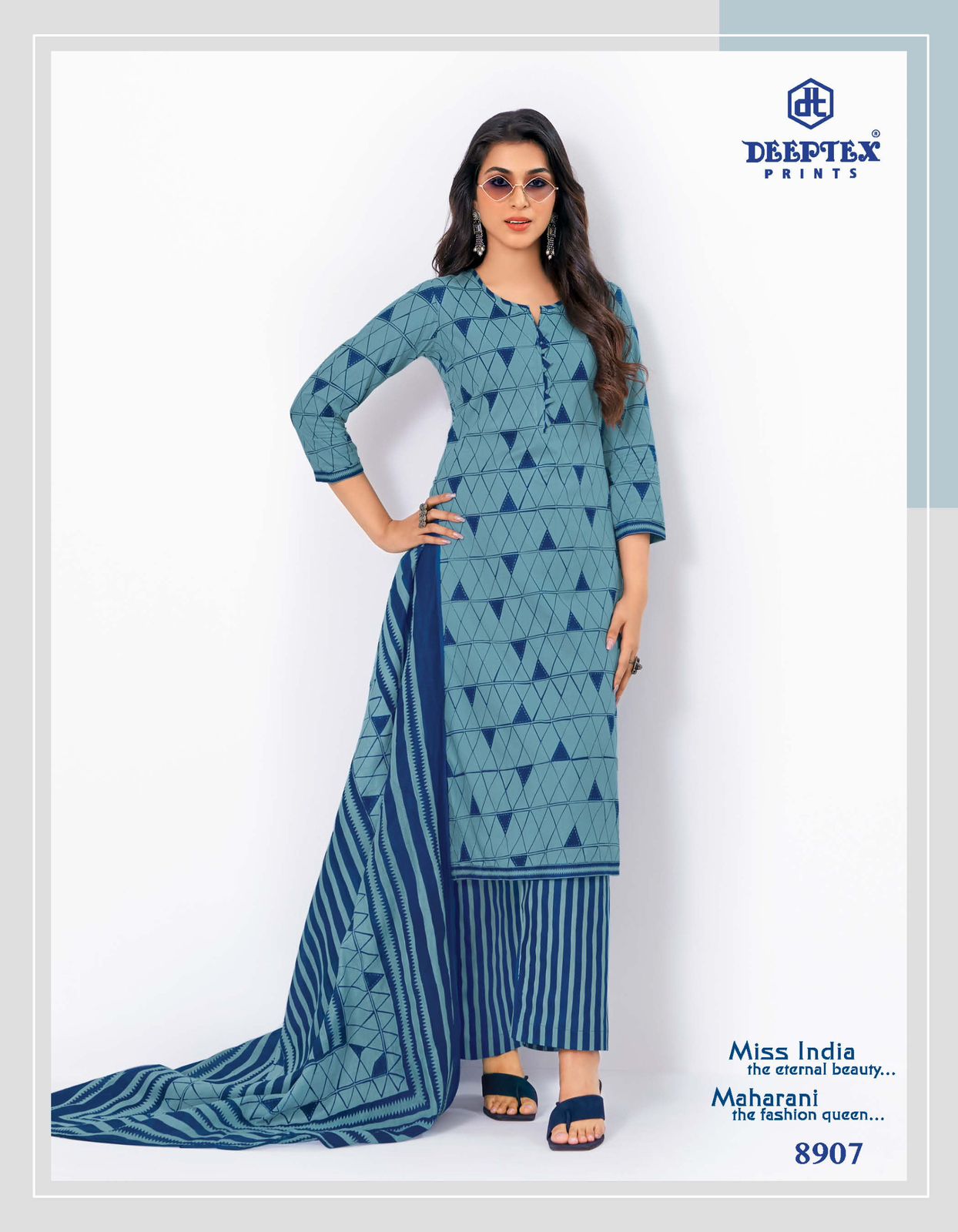 DEEPTEX PRINTS MISS INDIA VOL 89 SUMMER SPECIAL COTTON UNSTITCH SALWAR KAMEEZ COLLECTION