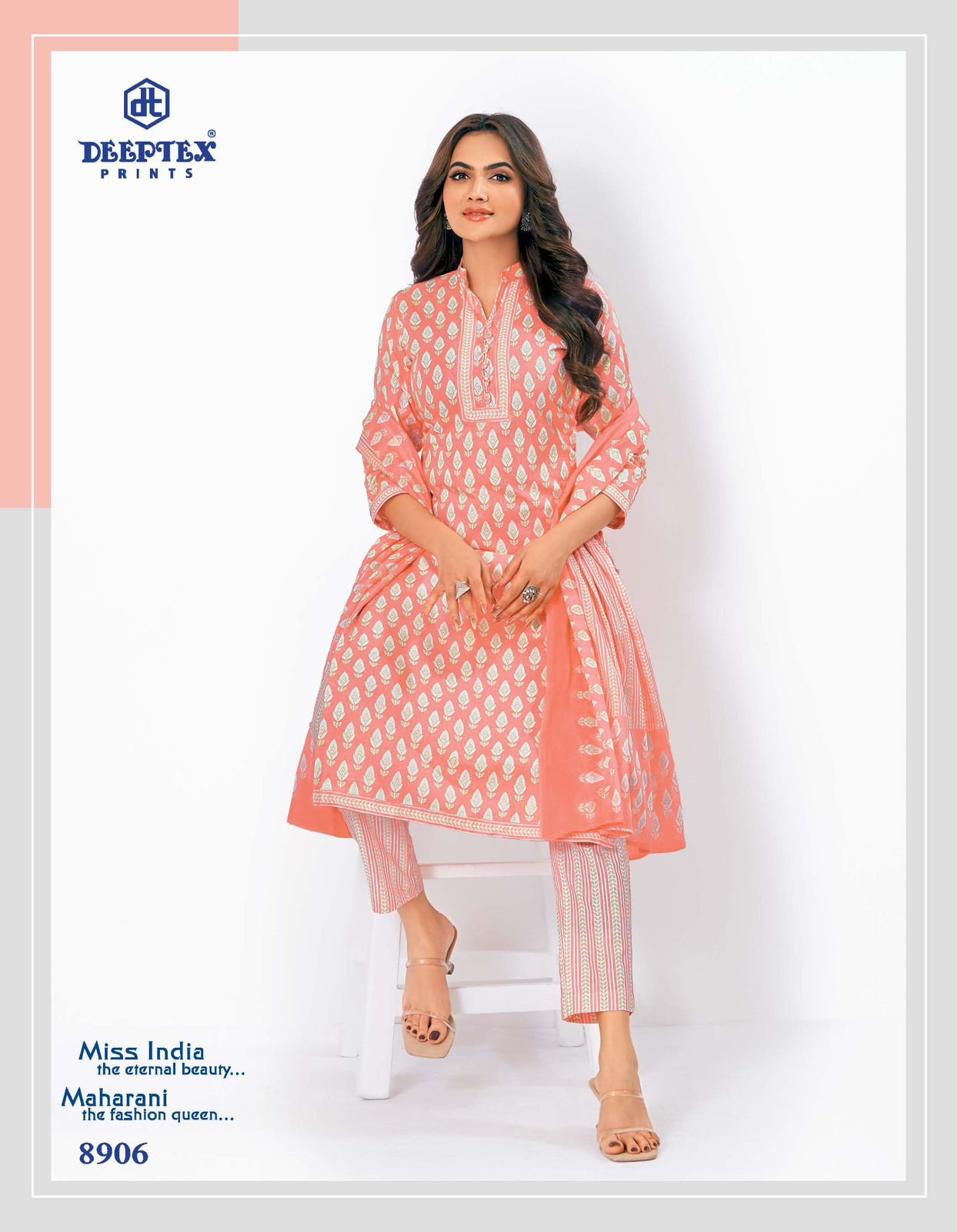 DEEPTEX PRINTS MISS INDIA VOL 89 SUMMER SPECIAL COTTON UNSTITCH SALWAR KAMEEZ COLLECTION