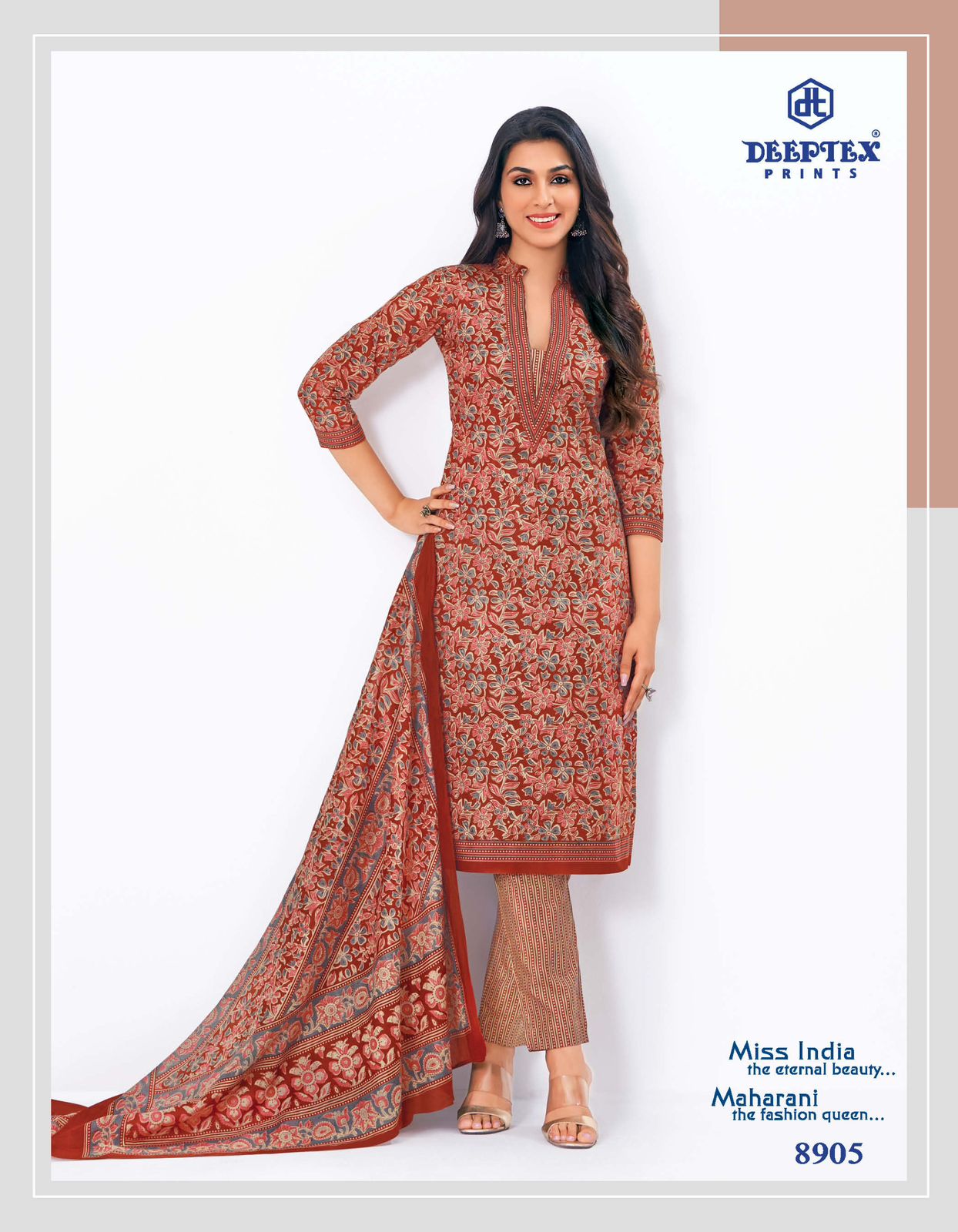 DEEPTEX PRINTS MISS INDIA VOL 89 SUMMER SPECIAL COTTON UNSTITCH SALWAR KAMEEZ COLLECTION