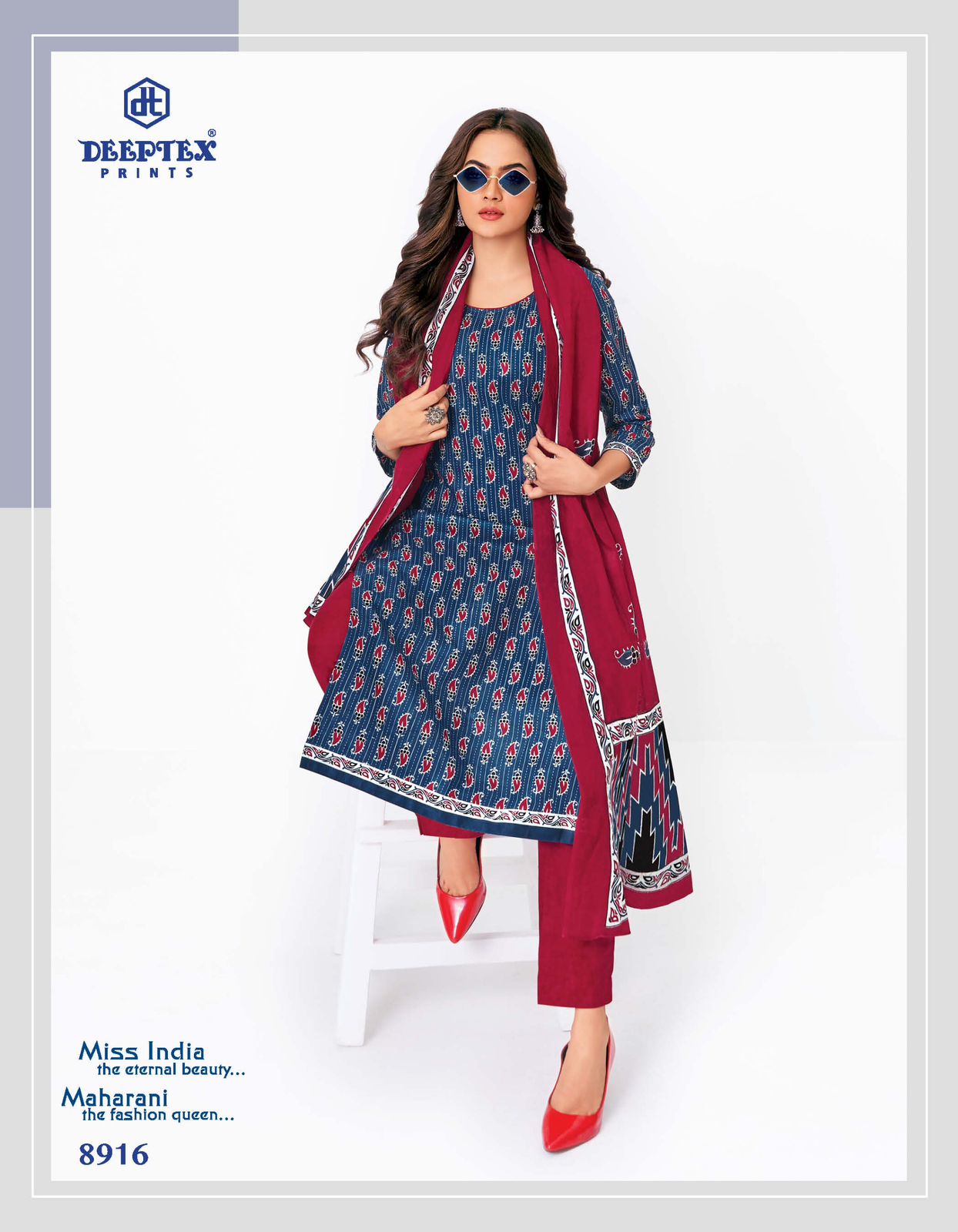 DEEPTEX PRINTS MISS INDIA VOL 89 SUMMER SPECIAL COTTON UNSTITCH SALWAR KAMEEZ COLLECTION
